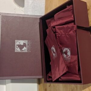 Interface Keep Safe Silver Storage Box and Bags New